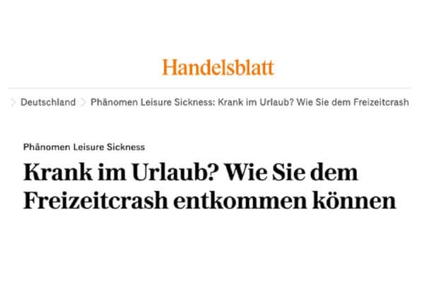 Pressespiegel Handelsblatt